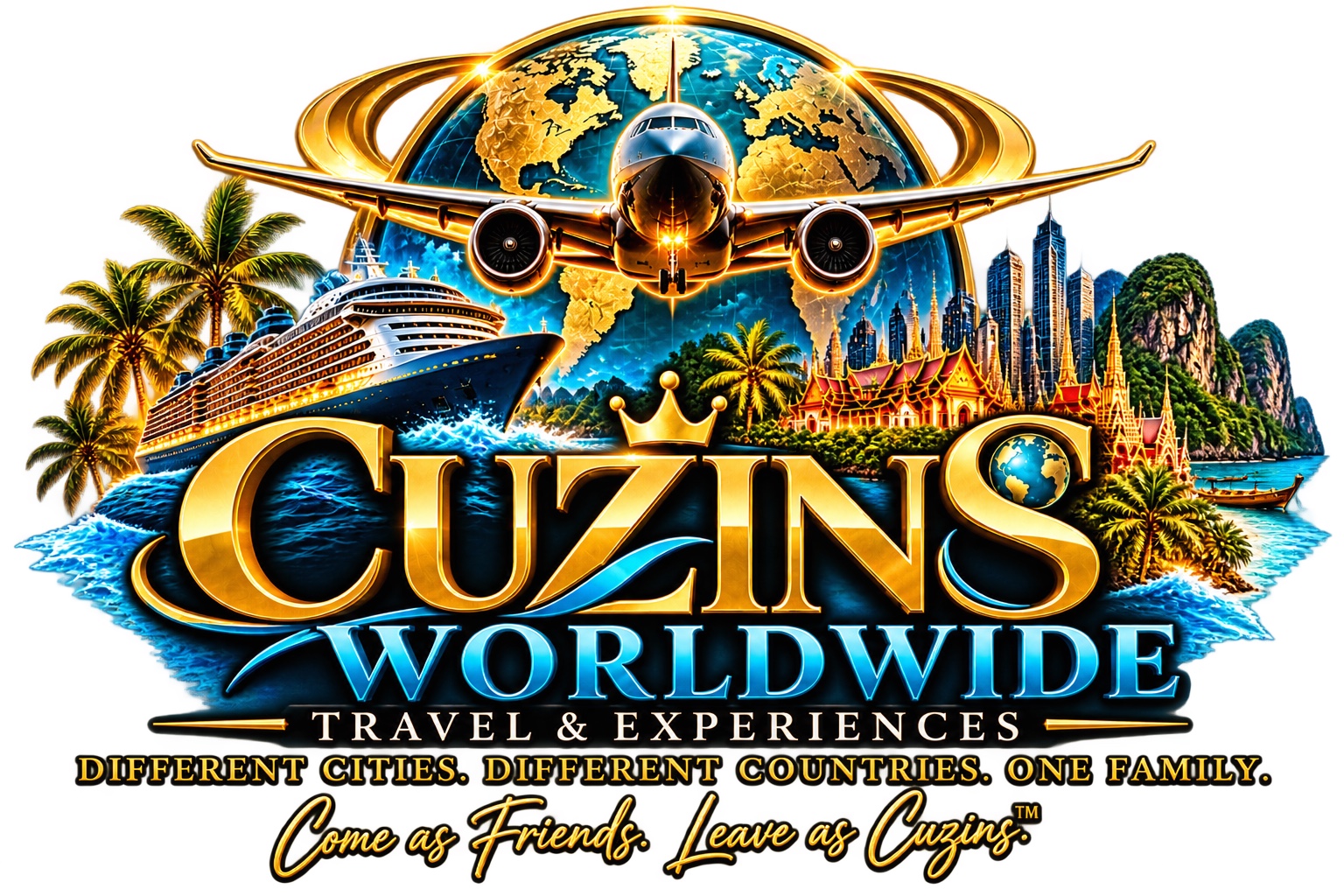 Cuzins Worldwide — Travel & Experiences